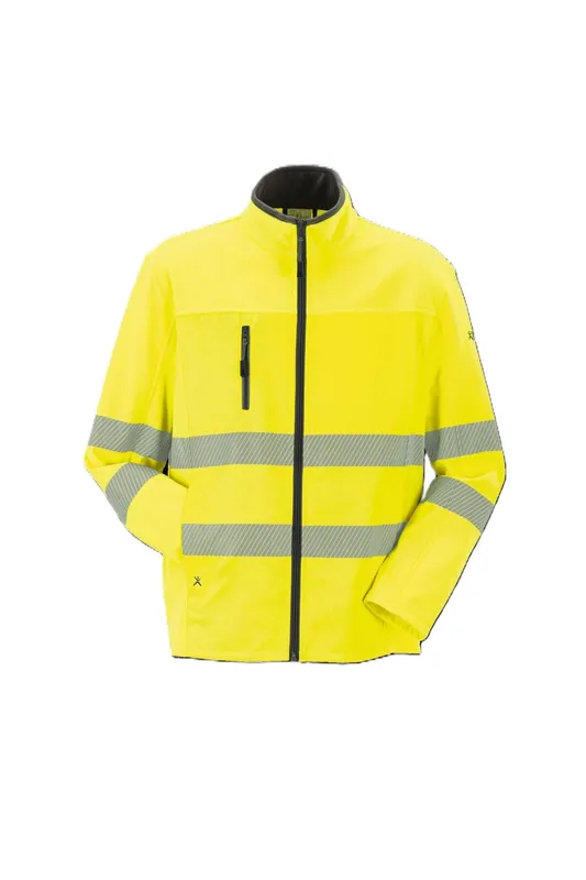 PLANAM Norit Warnschutz Pure Softshelljacke gelb Gr. 110 Größe: 110 Nur Für Kurze Zeit