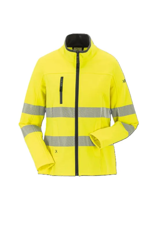 PLANAM Norit Warnschutz Hybridjacke Damen gelb Gr. 54 Größe: 54 Top-Preis