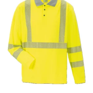 Sichere Zahlung PLANAM Norit Warnschutz Poloshirt langarm 1/1 gelb/zink Gr. 4XL Größe: 4XL