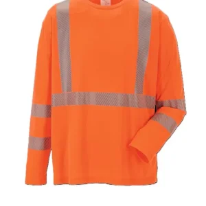 Solange Der Vorrat Reicht PLANAM Norit Warnschutz Langarmshirt 1/1 orange Gr. 4XL Größe: 4XL