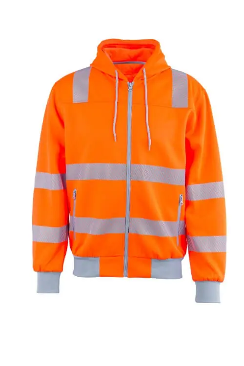 PLANAM Norit Warnschutz Hoody orange/zink Gr. 4XL Größe: 4XL Preiswert