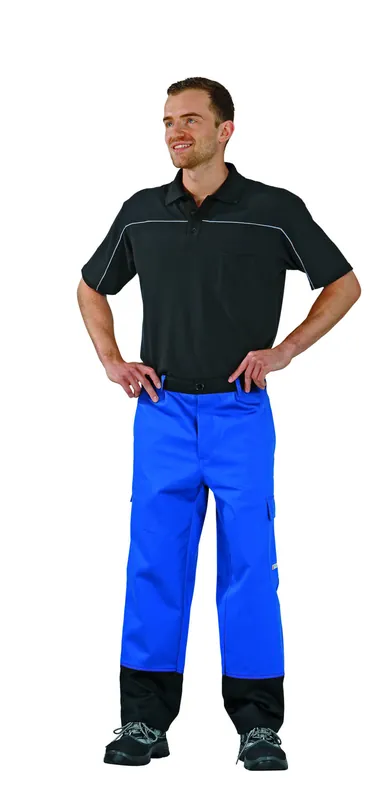 PLANAM Weld Shield Bundhose kornblau/schwarz Größe: 110 Rabatt