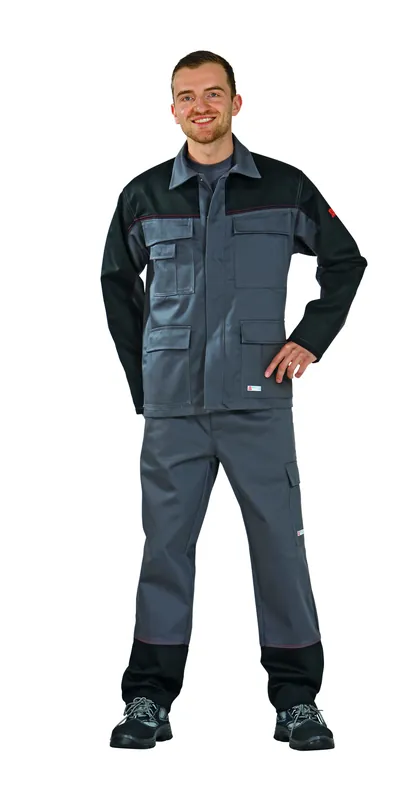 PLANAM Weld Shield Jacke grau/schwarz Größe: 110 Neu