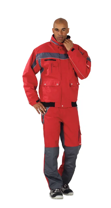 PLANAM Winterblouson Plaline rot/schiefer Größe: 4XL Neu