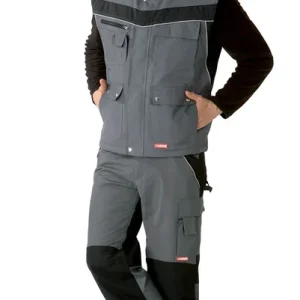 Begrenztes Angebot PLANAM Winterweste Plaline schiefer/schwarz Größe: 4XL