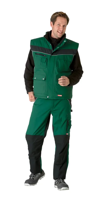 Beliebt PLANAM Winterweste Plaline grün/schwarz Größe: 4XL