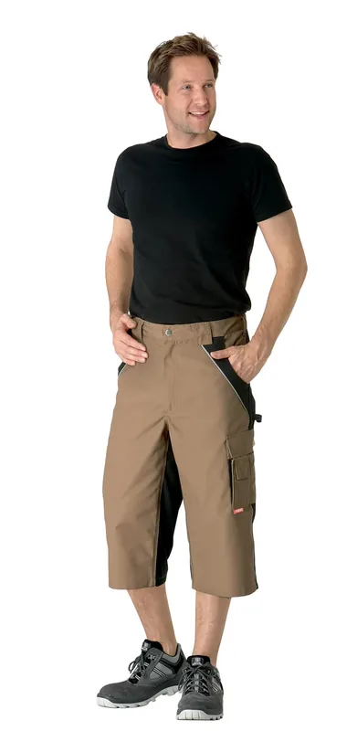 Abverkauf PLANAM Bundhose 3/4 Plaline sand/schwarz Größe: 4XL