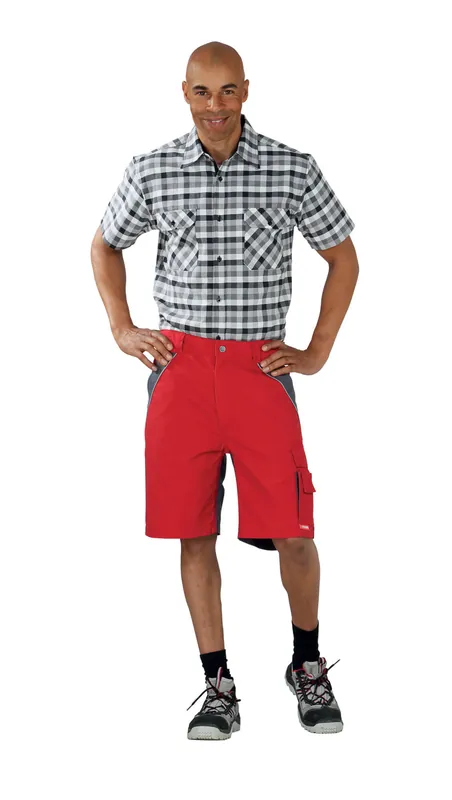 PLANAM Arbeitsshorts Plaline rot/schiefer Größe: 4XL Meistverkauft