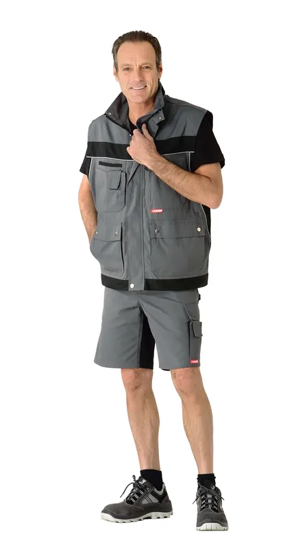 PLANAM Arbeitsshorts Plaline schiefer/schwarz Größe: 4XL Knallerangebot