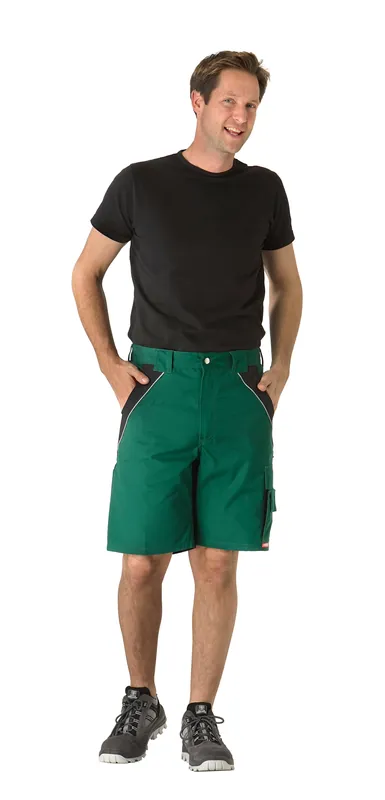 PLANAM Arbeitsshorts Plaline grün/schwarz Größe: 4XL Markenware