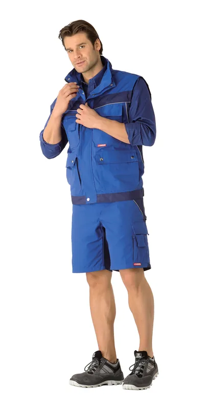 Neu PLANAM Arbeitsshorts Plaline kornblau/marine Größe: 4XL