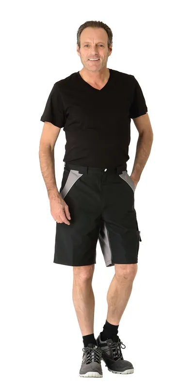 Heißes Angebot PLANAM Arbeitsshorts Plaline schwarz/zink Größe: 4XL