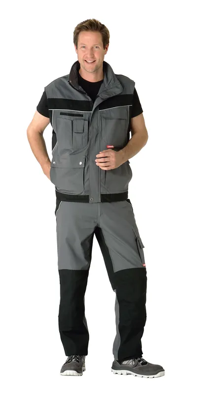 PLANAM Arbeitsweste Plaline schiefer/schwarz Größe: 4XL Neuheit