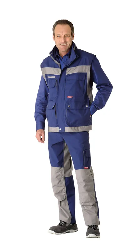 PLANAM Arbeitsweste Plaline marine/zink Größe: 4XL Ausverkauf