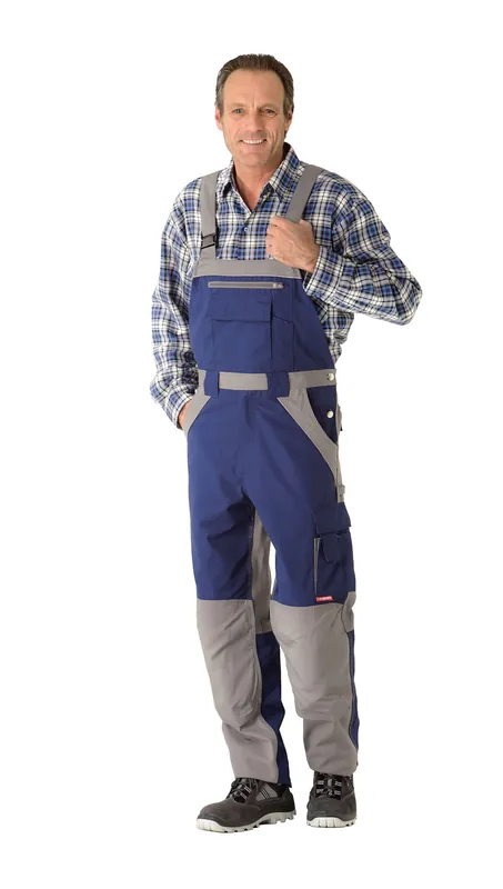 Jetzt Bestellen PLANAM Latzhose Plaline marine/zink Größe: 110