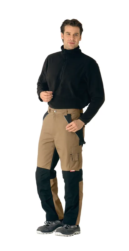 Begrenztes Angebot PLANAM Bundhose Plaline sand/schwarz Größe: 110