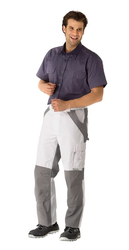 Neu PLANAM Bundhose Plaline weiß/zink Größe: 110