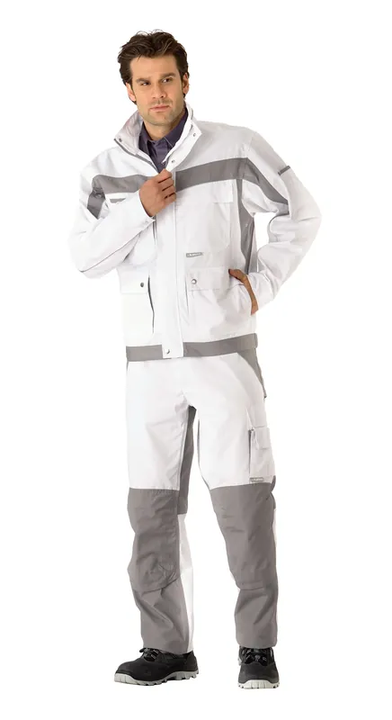 Must-Have PLANAM Bundjacke Plaline weiß/zink Größe: 110