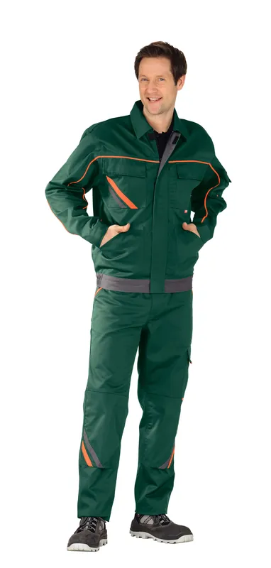Kracherpreis PLANAM Bundjacke VISLINE2 grün/orange/schiefer Größe: 118