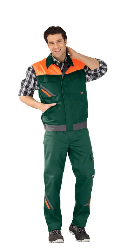 Nur Für Kurze Zeit PLANAM Arbeitsweste VISLINE grün/orange/schiefer Größe: 4XL