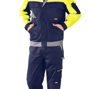 Solange Der Vorrat Reicht PLANAM Bundjacke VISLINE1 marine/gelb/zink Größe: 118