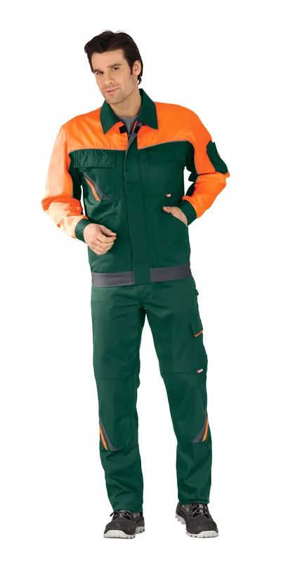 PLANAM Bundjacke VISLINE1 grün/orange/schiefer Größe: 118 Garantierte Lieferung