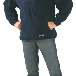 Super-Preis PLANAM Fleece Troyer Relax marine/camel Größe: 3XL
