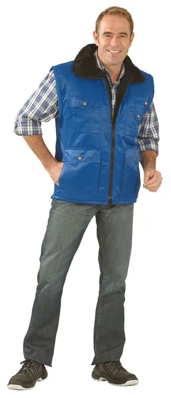 PLANAM Gletscher Piloten-Weste kornblau Größe: 3XL Heißes Angebot