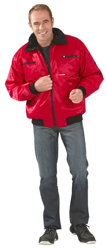 Sichere Zahlung PLANAM Gletscher Piloten Jacke rot Größe: 3XL