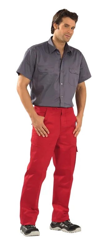 Meistverkauft PLANAM Cargo-Bundhose BW 290 mittelrot Größe: 110