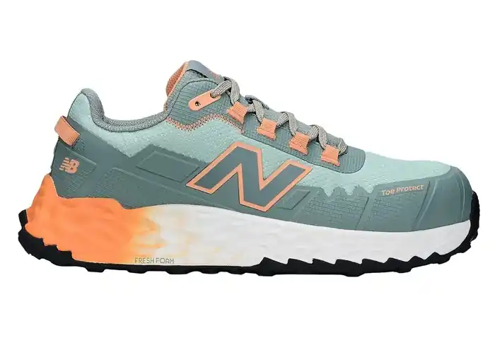 Preiswert NEW BALANCE Damen-Sicherheitsschuh Cremorne Womens S3L aqua/pumpkin Größe: 44,5