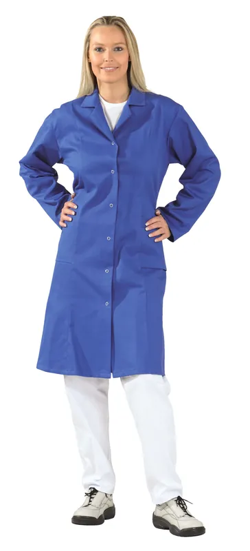 Abverkauf PLANAM Damen Berufsmantel BW 230 1/1 Arm kornblau Größe: 54