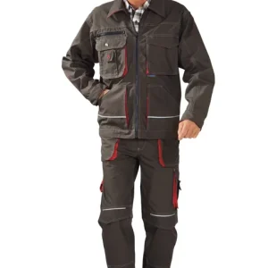 Direktkauf PLANAM Basalt Bundjacke oliv/rot Größe: 110