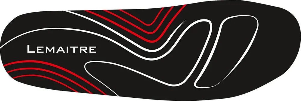 Heißes Angebot Lemaitre Einlegesohle OPUS rouge schwarz/rot Größe: 49