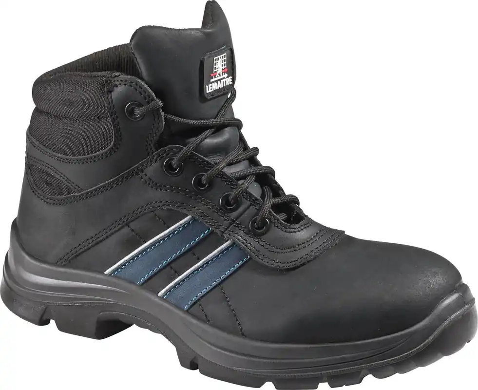 Lemaitre Schnürstiefel knöchelhoch germax Andy high S3 Weite XXL schwarz Gr. 49 Größe: 49 Neue Kollektion