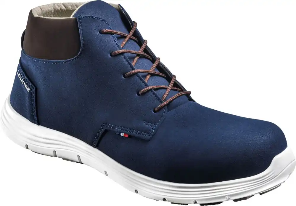 Lemaitre Stiefel knöchelhoch Chukka S3 marineblau Gr. 50 Größe: 50 Geprüft