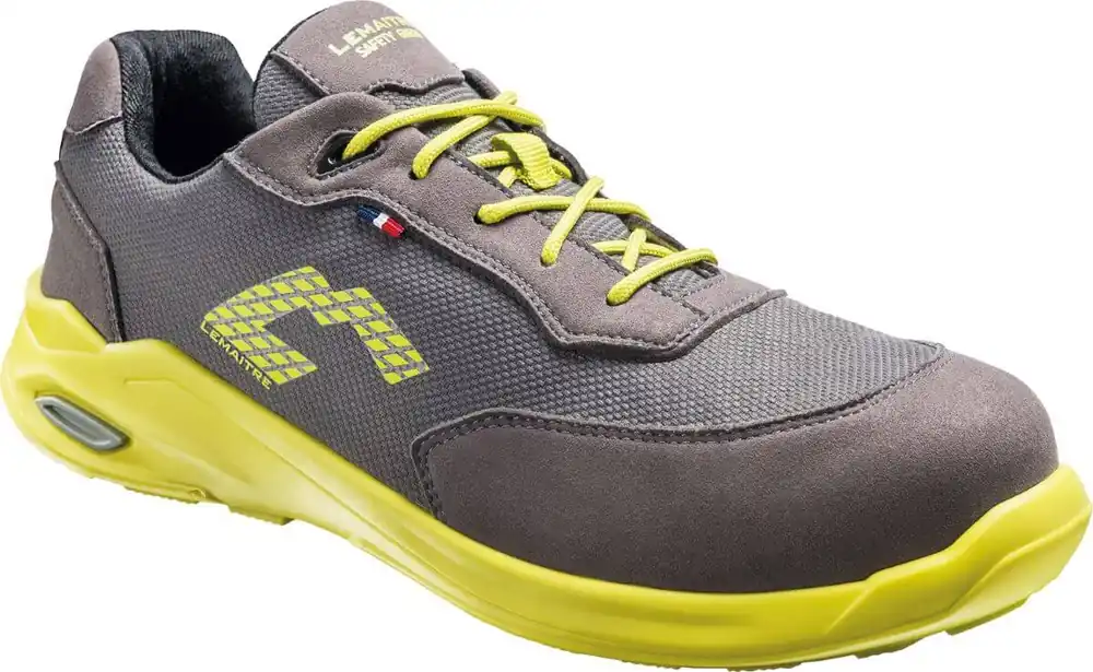 Lemaitre Halbschuh Eden gris S3S grau Größe: 50 Rabatt