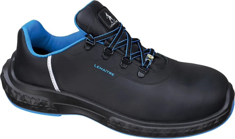 Top-Seller Lemaitre Halbschuhe Anton low S3 ESD schwarz / blau Gr. 50 Größe: 50