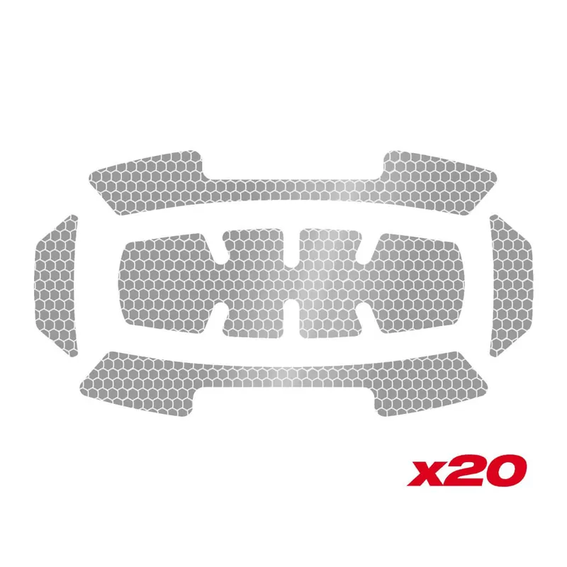Abverkauf Milwaukee BOLT™ Hi-Vis Aufkleber silber, 20er Pack