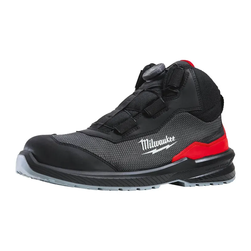 Abverkauf Milwaukee FLEXTRED S1PS Sicherheits-Stiefel BOA schwarz Größe: 48