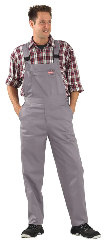Billig PLANAM Latzhose MG 260 grau Größe: 110
