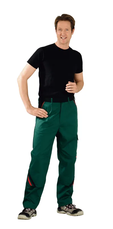 Echt PLANAM Bundhose HIGHLINE grün/schwarz/rot Größe: 118