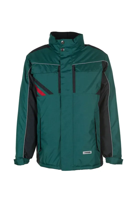 Top-Preis PLANAM Winterjacke HIGHLINE grün/schwarz/rot Größe: 5XL