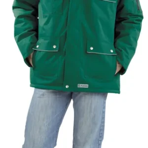 Wochenendangebot PLANAM Winter-Parka CANVAS grün/grün Größe: 4XL