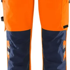Aktuell FRISTADS HighVis Green Stretchhose Damen 2665 Warnschutz-orange/marine Größe: 50