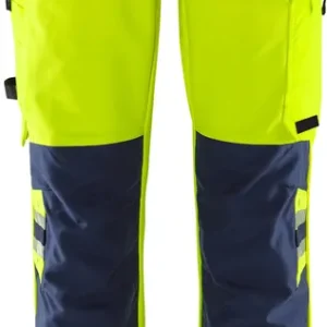 Beliebt FRISTADS HighVis Green Stretchhose Damen 2665 Warnschutz-gelb/marine Größe: 50
