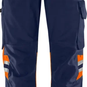 Sichere Zahlung FRISTADS High Vis Green Hose 2649GPLU Warnsch-orange/marine