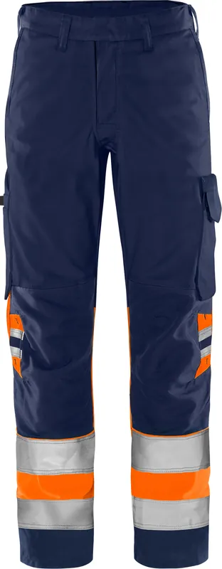Sichere Zahlung FRISTADS High Vis Green Hose 2649GPLU Warnsch-orange/marine