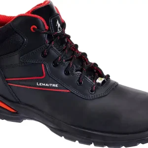 Lemaitre Stiefel knöchelhoch George high S3 ESD rot/schwarz Größe: 49 Abverkauf