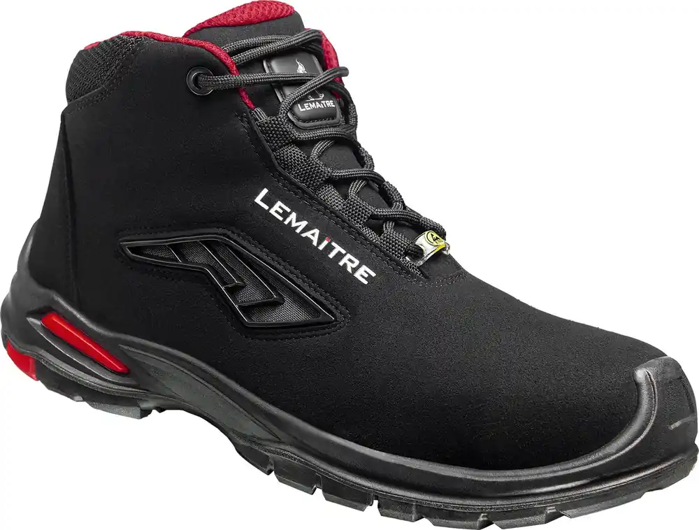 Lemaitre Stiefel knöchelhoch genesis Riley high S3 ESD XXL rot / schwarz Gr. 49 Größe: 49 Aktuell